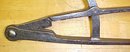 Antique Wing Divider Hand Forged Large 13 inch