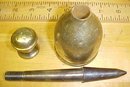 Plumb Bob Antique Brass 42 Ounce Large