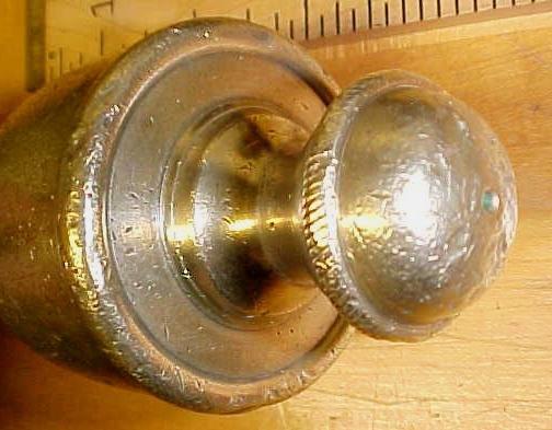 Plumb Bob Antique Brass 42 Ounce Large