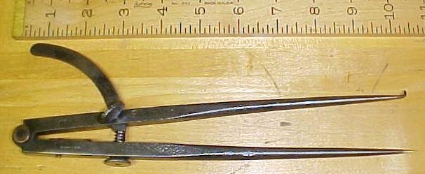 Johnson Wing Divider Caliper Unique! 10 inch
