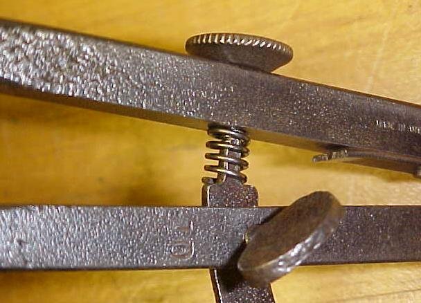 Johnson Wing Divider Caliper Unique! 10 inch