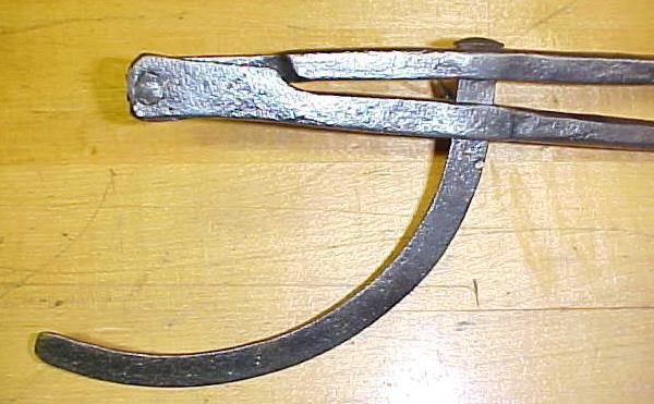 Antique Wing Divider Hand Forged Unique! 11 inch