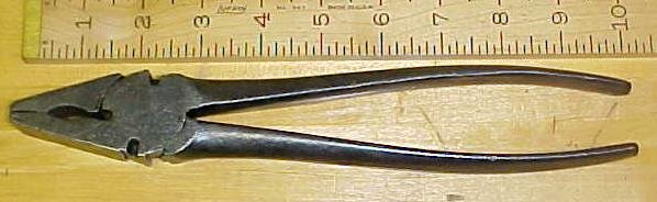 S.H. CO. Utility Pliers Wire Cutters 10 inch