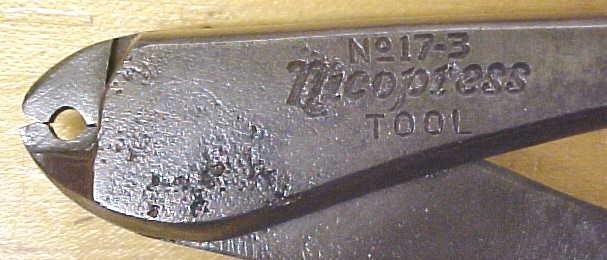 Nicopress Telephone Line Pliers National Telephone Supply