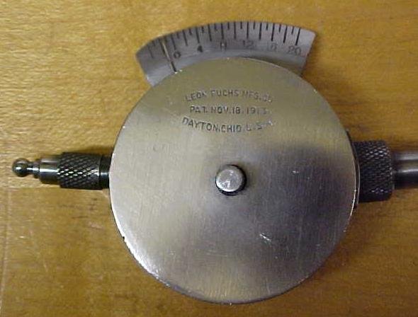 Leon Fuch's Test Indicator Patent 1913 Rare!