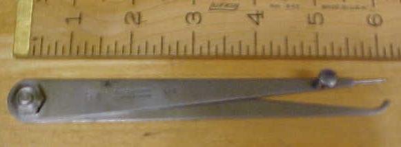 Brown & Sharpe Hermaphrodite Caliper Divider 6