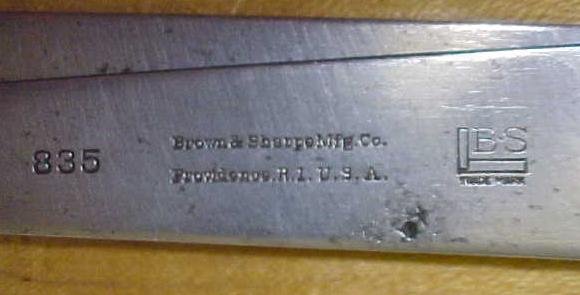 Brown & Sharpe Hermaphrodite Caliper Divider 6