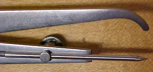 Brown & Sharpe Hermaphrodite Caliper Divider 6