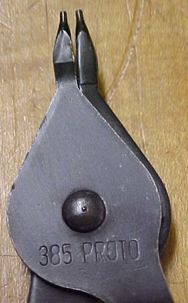 Proto Snap Ring Pliers No. 385 Walde's Truarc Patent