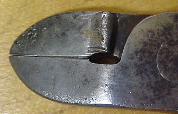 Wire Cutters Pliers Curved Jaws Forged Antique