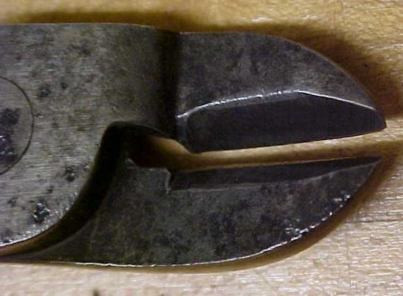 Wire Cutters Pliers Curved Jaws Forged Antique