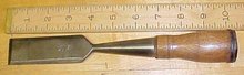 Dunlap Beveled Socket Chisel 1.25 inch