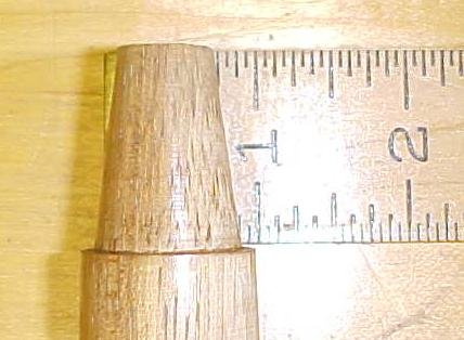 Socket Chisel Handle Leather Cap Ash Medium