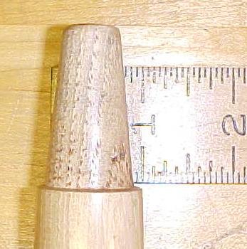 Socket Chisel Handle Leather Cap Ash Medium