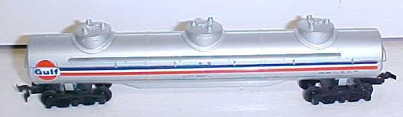 Train Car HO Scale Gulf Tanker Car Tyco