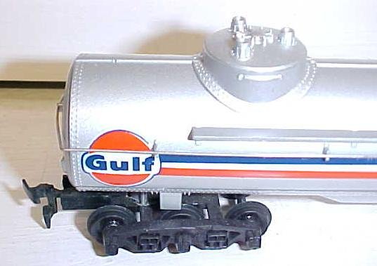 Train Car HO Scale Gulf Tanker Car Tyco
