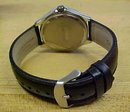 Lorus Watch Mens Leather Band Date 100 Ft.