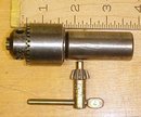 Jacobs Drill Chuck No. 7B w/ Key & Arbor 0-3/8