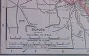 Map Ohio & Cincinnati 1907 Rand McNally