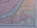 Map Ohio & Cincinnati 1907 Rand McNally