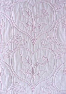 Quilt Sweetheart Red Rose 50 x 55