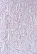 Quilt Sweetheart Red Rose 50 x 55