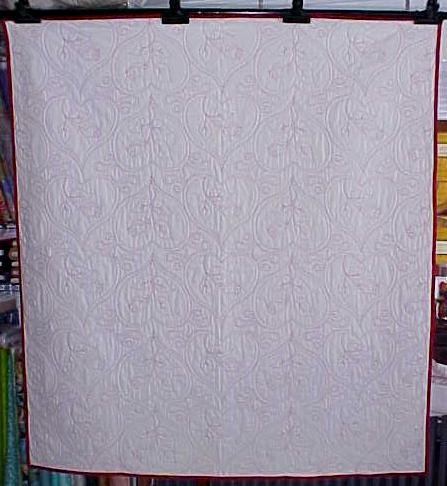 Quilt Sweetheart Red Rose 50 x 55