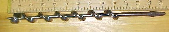 James Swan Ship Auger Bit 15/16 inch New Old Stock Single Lip