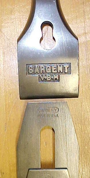 Sargent No. 409 VBM Smooth Plane No. 4 Size