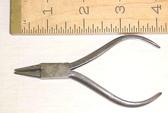 Round Nose Pliers 4 inch Vintage Rare Small Size!