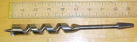 James Swan Auger Bit 7/8 inch Single Lip Type