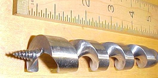 James Swan Auger Bit 7/8 inch Single Lip Type