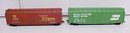 Train Cars HO Scale El Capitan Burlington (2) Box Cars