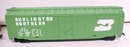 Train Cars HO Scale El Capitan Burlington (2) Box Cars