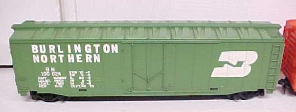 Train Cars HO Scale New Haven Burlington (2) Box Cars