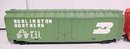 Train Cars HO Scale New Haven Burlington (2) Box Cars