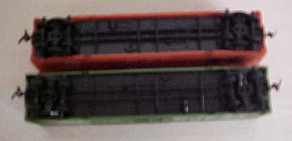 Train Cars HO Scale New Haven Burlington (2) Box Cars