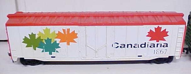 Train Cars HO Scale Canadiana Burlington (2) Box Cars