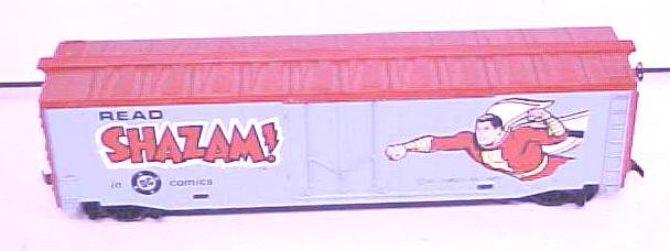 Train Car HO Scale Shazam DC Comics Box Car