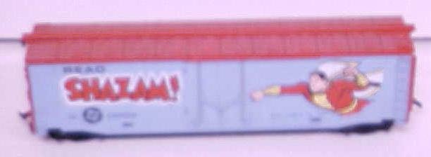 Train Car HO Scale Shazam DC Comics Box Car