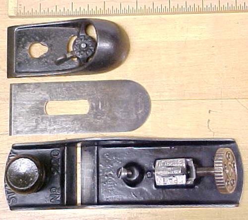 Stanley No. 220 Block Plane Late 1800's Type 1