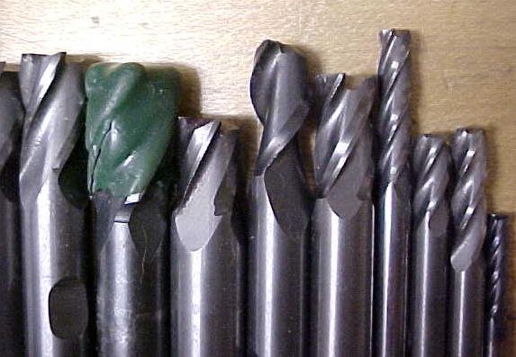 Machinists Carbide Cutter Lot of 12 Different Size Used