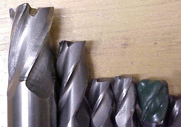 Machinists Carbide Cutter Lot of 12 Different Size Used