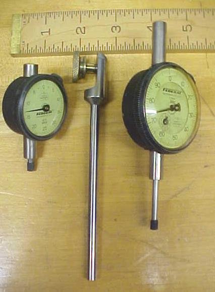 Federal Precision Dial Indicator (2) + Holder