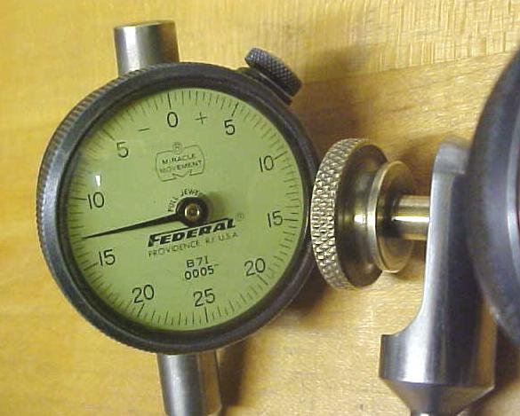 Federal Precision Dial Indicator (2) + Holder
