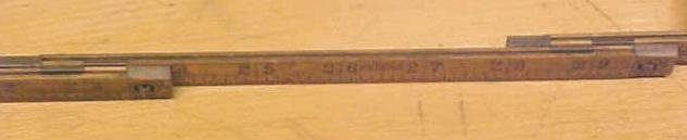 Dahl Master Slide Interlocking Rule Interlox