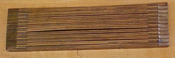 Dahl Master Slide Interlocking Rule Interlox