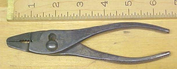 Ohio King Slip-Joint Combination Pliers Narrow Jaws