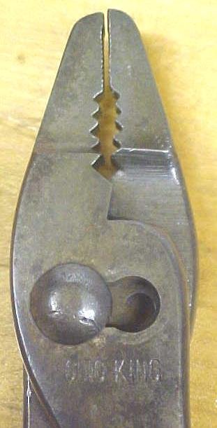 Ohio King Slip-Joint Combination Pliers Narrow Jaws