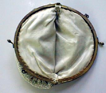 Purse Bag Beaded & Embroidered Ladies French
